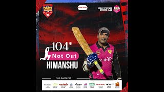 Himanshu 104 Runs in 52 Balls  JFSC DADS T20 PREMIER LEGUE 2024 [upl. by Nolly]