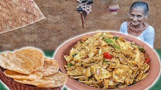 Delicious Papadam Curry  Papadam Curry Recipe by Grandma Menu [upl. by Eerbua]