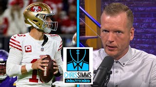 NFL Week 2 preview San Francisco 49ers vs Minnesota Vikings  Chris Simms Unbuttoned  NFL on NBC [upl. by Gilly436]