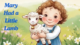 Mery Had A Little Lamb  English Stories For Kids  English Cartoon [upl. by Medora475]