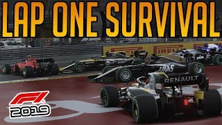 F1 2019 Surviving Lap One on Multiplayer [upl. by Rosamund]