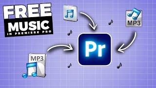 How To Get FREE Licensed MUSIC In Premiere Pro 2025 [upl. by Krystal]