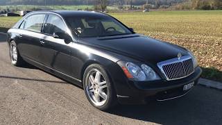 Location Maybach 62S V12 Version Brabus [upl. by Fischer]