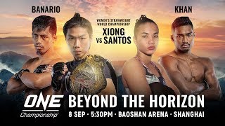 ONE Championship BEYOND THE HORIZON  Full Event [upl. by Thayne478]