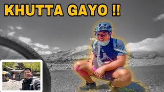 KUKUR BIJOG BHAYO  Emotional speech 😢 BENI TO MUKTINATH CYCLE RIDE [upl. by Llezniuq]