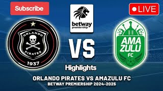 Orlando Pirates vs AmaZulu fc full highlights for training and a match orlandopirates betwayprem [upl. by Adyeren]