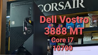 Sơ lược Dell Vostro 3888MT chạy Core i710700 WIN10 Home SL [upl. by Josias]