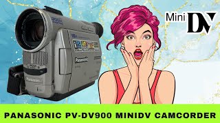 Panasonic PVDV900 MiniDV Camcorder  Specs and Features [upl. by Clemence592]