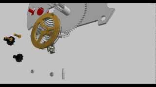 Assembling alarm clock in Autodesk Inventor [upl. by Boys]