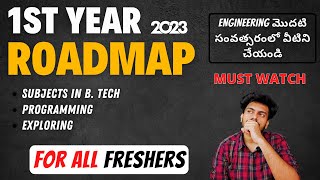 First Year Roadmap for Placements in Engineering  B Tech  AP amp TS [upl. by Wynny]