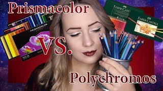 Prismacolor Vs Polychromos  Welche Buntstifte sind besser Was lohnt sich I Semmy´s Art [upl. by Knute407]