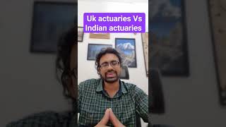 Uk actuaries Vs Indian actuaries exam preparation study students competitive [upl. by Deste121]