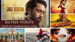 Top 5 Best FREE WEBSITE Watch amp Download Movie Online 2021 [upl. by Haridan]