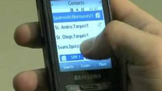 ZParks TV  apskatām telefonu ar divām SIM kartēm Samsung D980 [upl. by Nuahs]