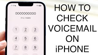 How To Check Voicemail On iPhone 2024 [upl. by Faxan]