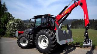 Valtra T 202 Direct Forst  Schlepper MHD [upl. by Asilegna581]