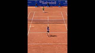 Alcaraz showing Tsitsipas drop shot levels 🔥 [upl. by Anaiek868]