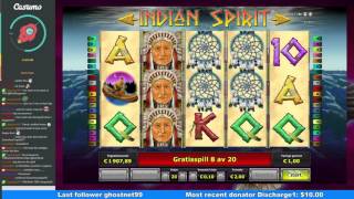 Indian Spirit  Big win  Powerspins [upl. by Elehcin121]