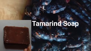 Homemade tamarind Soap very easy method [upl. by Previdi523]