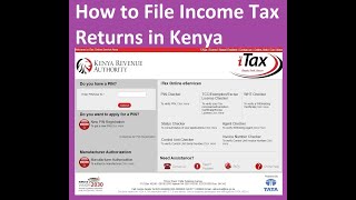 File Income Tax for 2023 Kenya [upl. by Rojam]