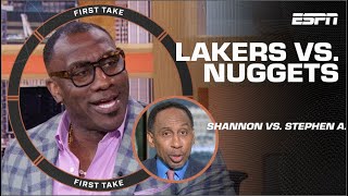 🚨 IT’S OVER 🚨 Stephen A amp Shannon Sharpe GET HEATED over LakersNuggets series  First Take [upl. by Drummond]