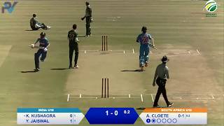 South Africa U19 vs India U19  3rd ODI [upl. by Rebe]