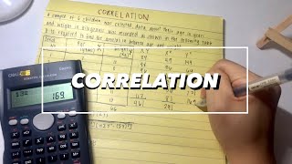 CORRELATION TUTORIAL TAGALOG  FILIPINO VERSION  The Filipina ABM Student [upl. by Aelahs]