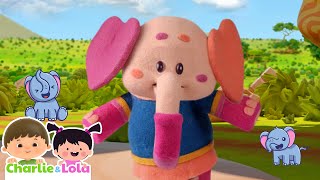 If I were an Elephant 🐘​  Giggle Wiggle 🌈 Dance Party Songs amp Rhymes 💃🏻​🕺🏻CharlieLola [upl. by Kamilah]