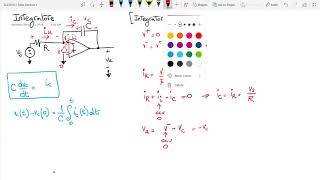 Sommatore integratore derivatore  Lezione  Elettronica 2018 [upl. by Aleicarg526]