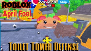 Bin Rolox thử Toilet Tower Defense April Fool của Roblox mới cập nhật [upl. by Aerdna]