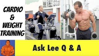 How To Combine CARDIO and WEIGHT TRAINING for Fat Loss [upl. by Lasko170]