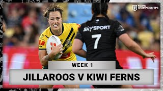 Jillaroos v Kiwi Ferns  2023 Pacific Championships Week 1  Full Match Replay [upl. by Phyllys199]