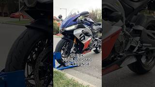 Quick Aprilia RS660 Oil Change [upl. by Saduj]