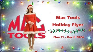 Mac Tools Holiday Flyer 2024 [upl. by Neelhtak19]