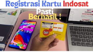 Cara Registrasi Kartu Indosat 2024 Terbaru  Pasti Berhasil [upl. by Enialehs]