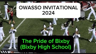 The Pride of Bixby Bixby High School THE EDGE OF REALITY  Owasso Invitational 2024 [upl. by Latsyrc]