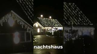 Weihnachtshaus im Lichterglanz Lichteshaus Leuchthaus [upl. by Isej]