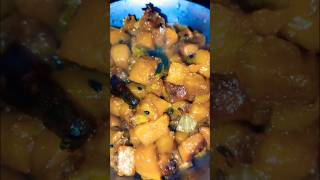 Koi Pumpkin🎃 ko ab NAA ni bolega tasty😋 kaddu😲 youtubeshorts shorts vegetarianrecipes cooking [upl. by Eseyt920]