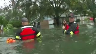 Bodycam video shows flood rescues in DeLand [upl. by Rorie]