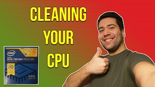 PC DIY  How to clean your CPU of thermal paste [upl. by Steffin]