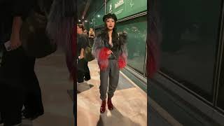 Armani guests models street style Milan Fashion Week 190924 part 1 🇮🇹 italy milan mfw [upl. by Giamo]