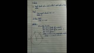 Class 9 maths chapter 9 circles theorm 91 proof [upl. by Sternick]