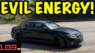 2015 Lexus GS 350 35L V6 w EVIL ENERGY RESONATORS [upl. by Sajet]