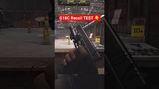 G18C Recoil in Arena breakout Infinite PC 🔥 [upl. by Leitman]