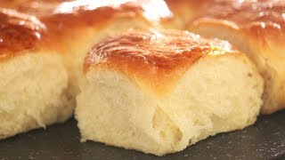 Soft Japanese Milk Bread  Fluffy Dinner Rolls  How Tasty Channel [upl. by Llebasi]