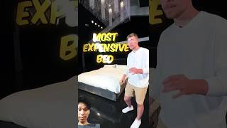 Most Expensive Bed in the World expensive bed springbed mrbeast fyp MrBeast viralvideo [upl. by Niccolo]