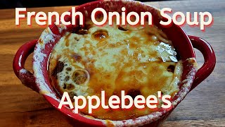 How to make APPLEBEES  French Onion Soup [upl. by Shannon]