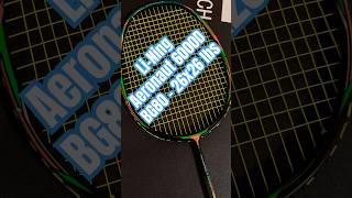 Lining Aeronaut 6000D on Yonex Bg80 26x26lbs tension badmiton yonex racket stringin smash [upl. by Josie]