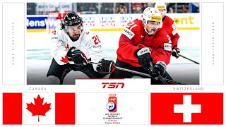 Canada vs Switzerland HIGHLIGHTS  2024 Mens World Hockey Championships [upl. by Edac]