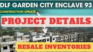 Dlf Garden City Enclave 93 l Full Details and Construction Update l New Gurgaon amp Dwarka Expressway [upl. by Inimak]